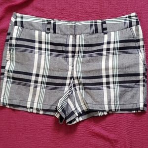 LOFT shorts  (Navy blue and white)